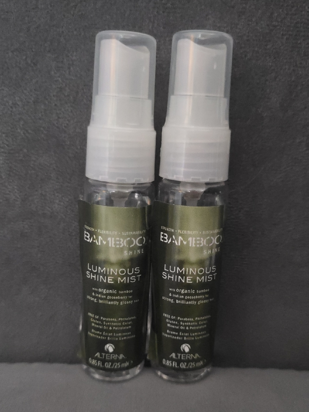 Alterna Bamboo Luminous Shine Mist — 2pcs